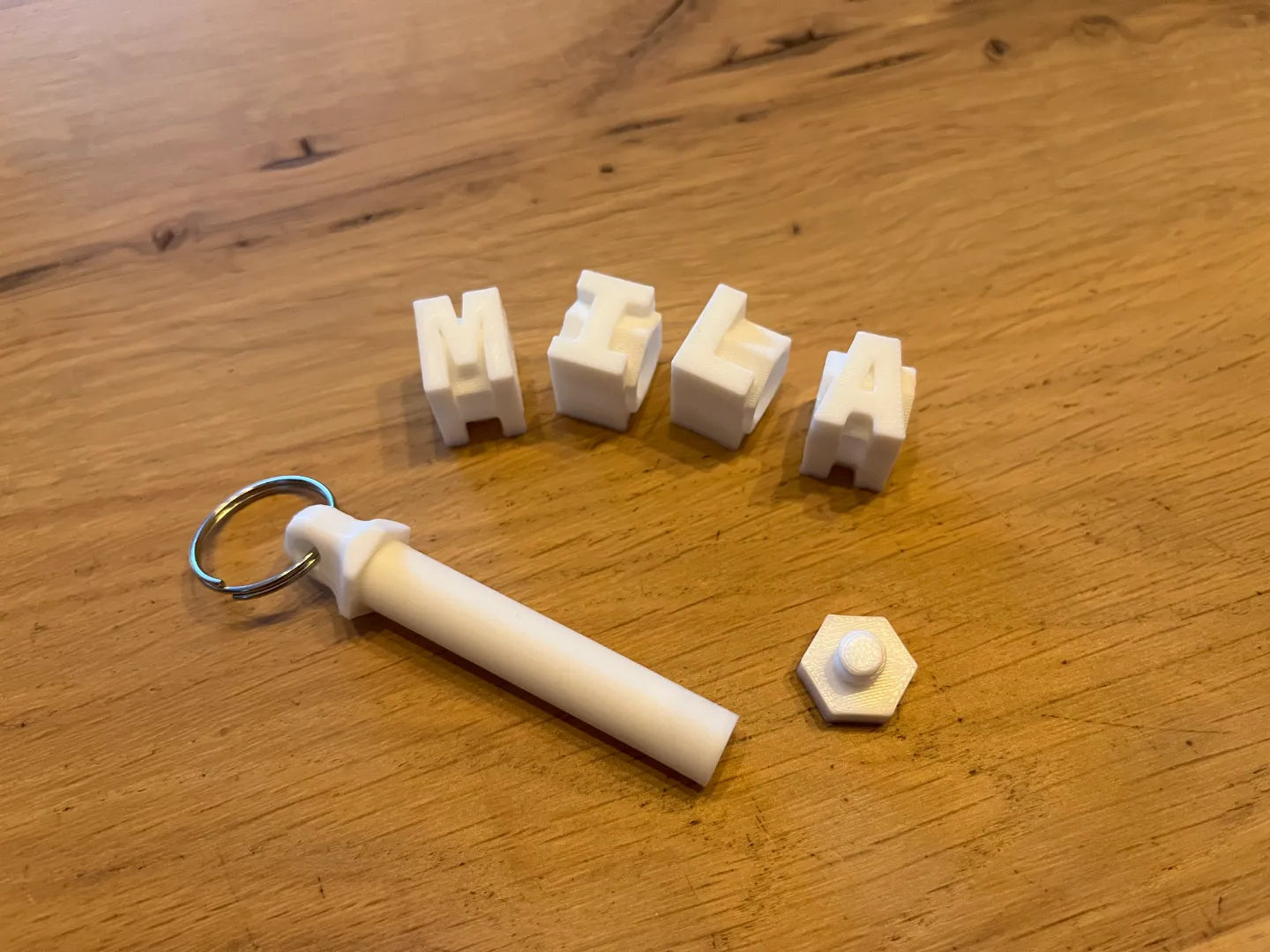 Customizable Fidget Name Keychain Spinner