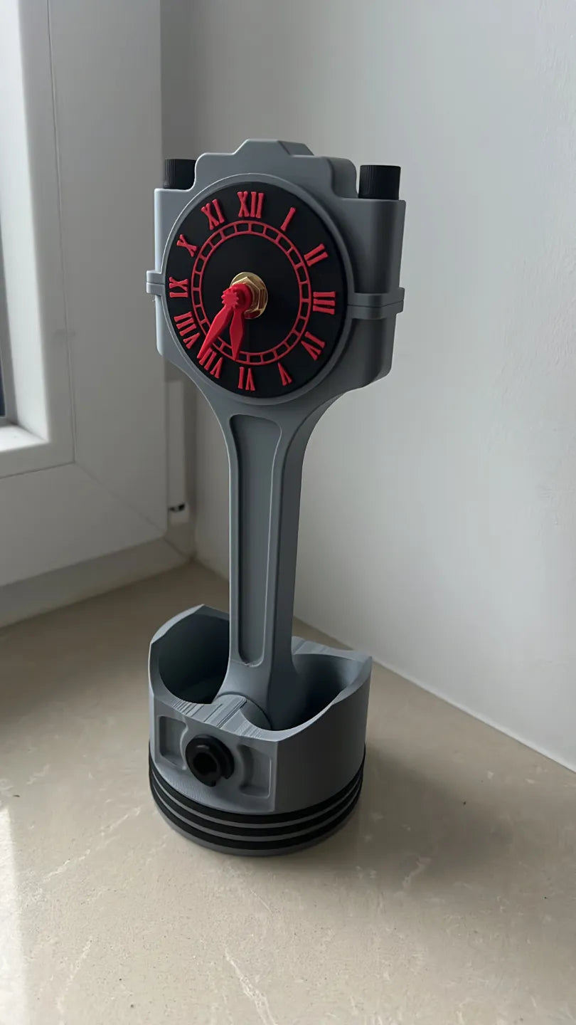 3D Printed Engine Piston Clock