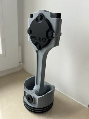 3D Printed Engine Piston Clock