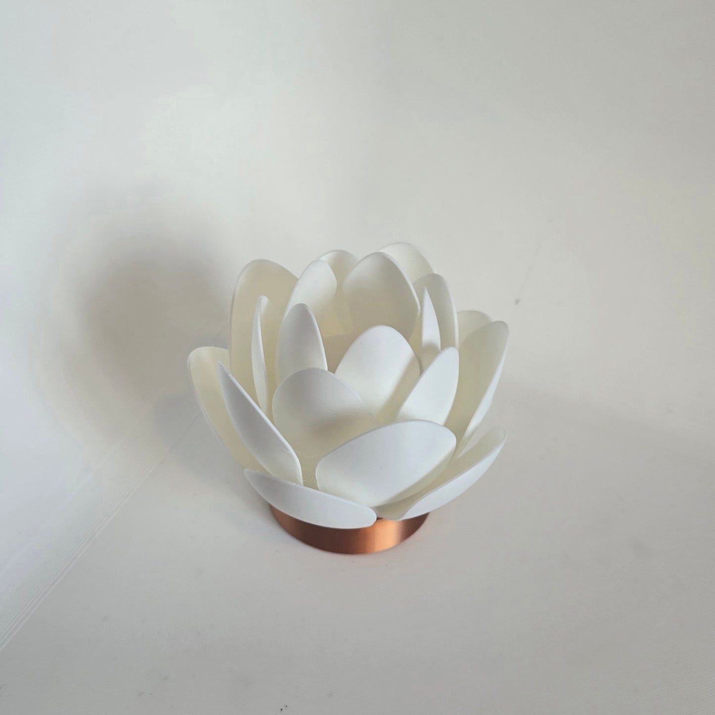 Lotus Flower Tea Light Lamp