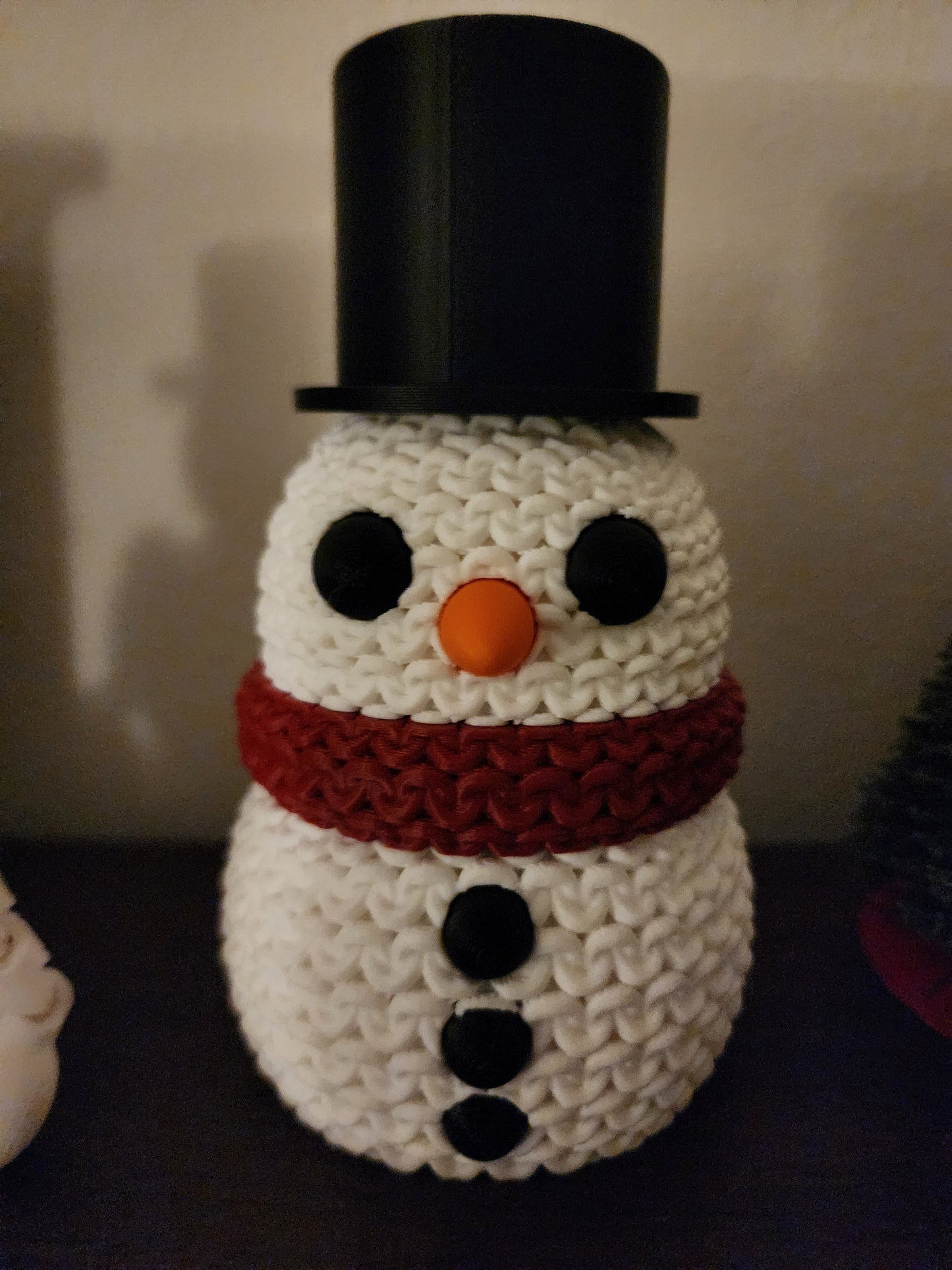 Knitted Snowman