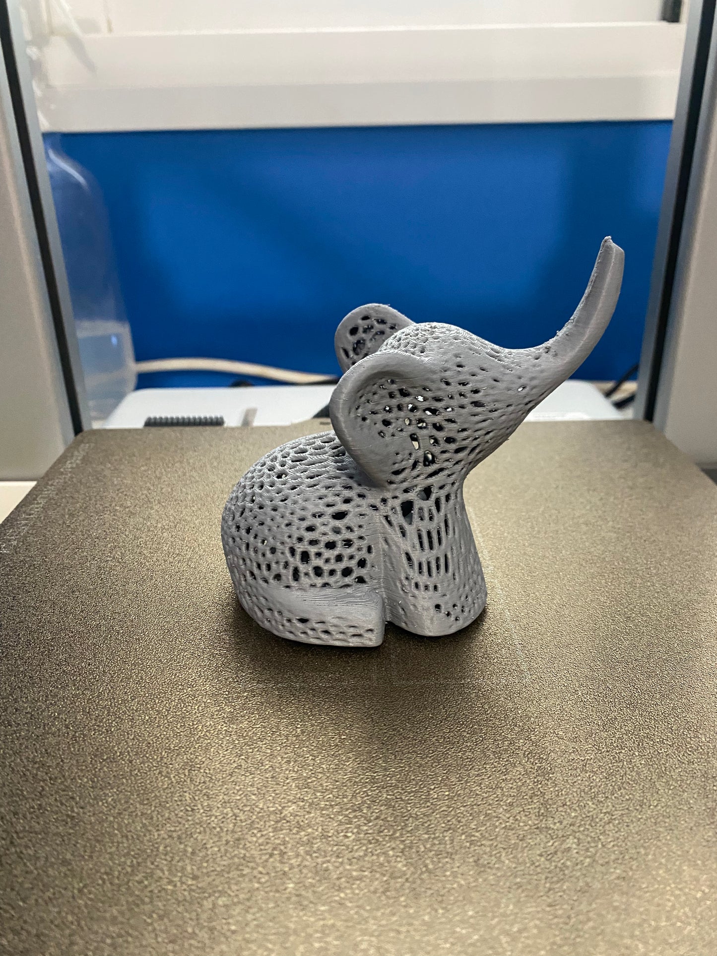 Voronoi Elephant Tea Light
