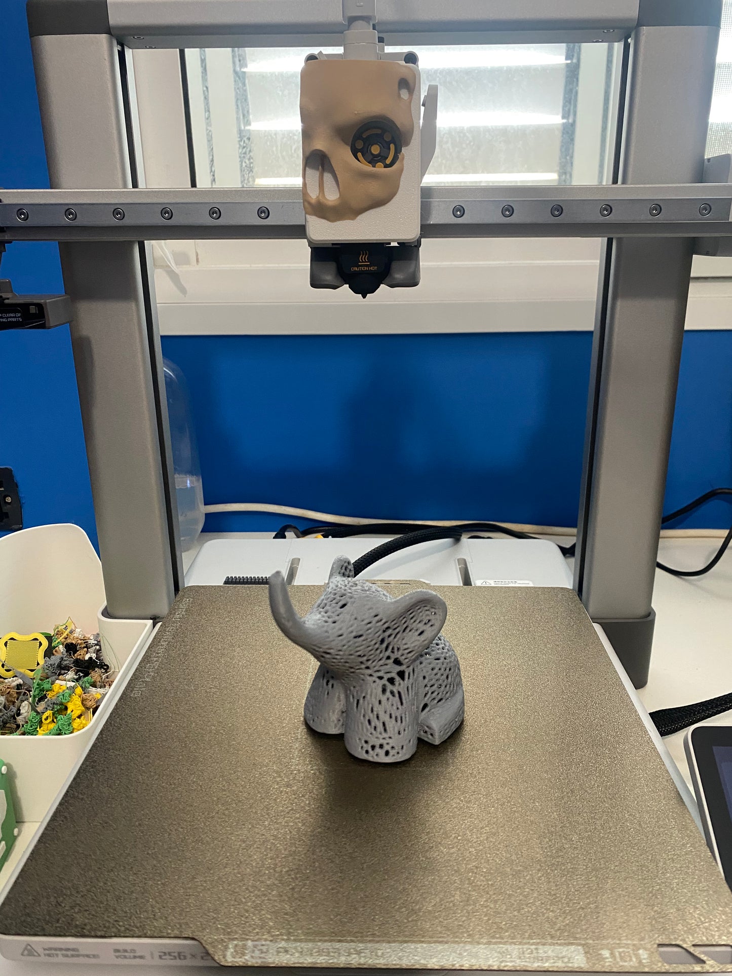 Voronoi Elephant Tea Light