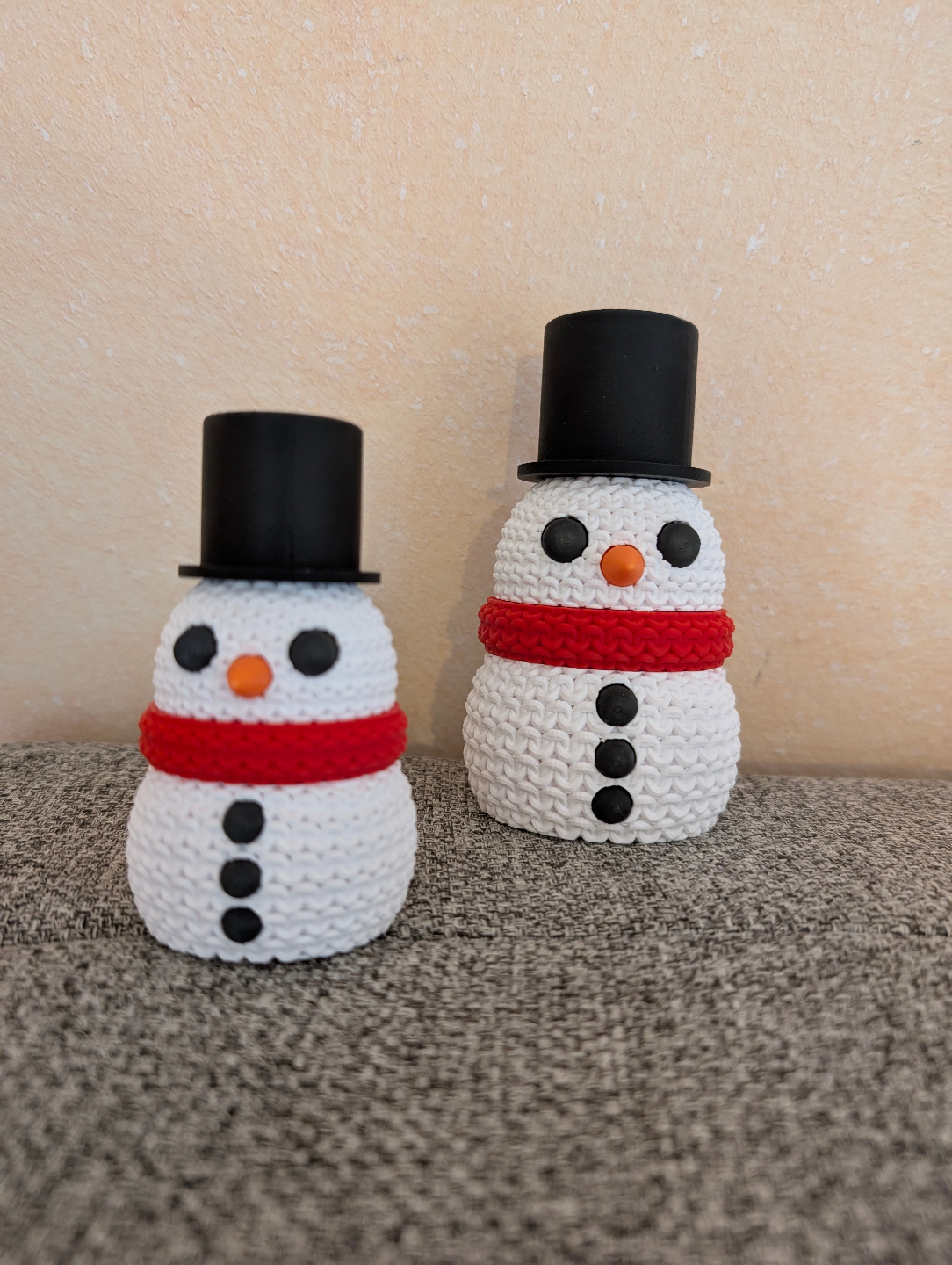 Knitted Snowman