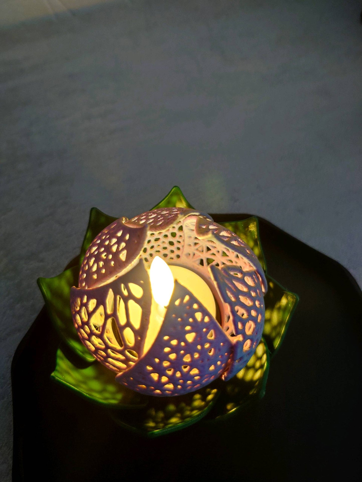Floating Modak Tea Lamp With Tray