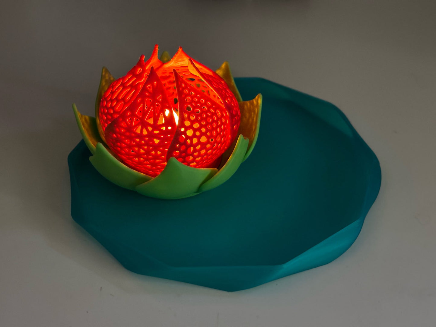 Floating Modak Tea Lamp With Tray