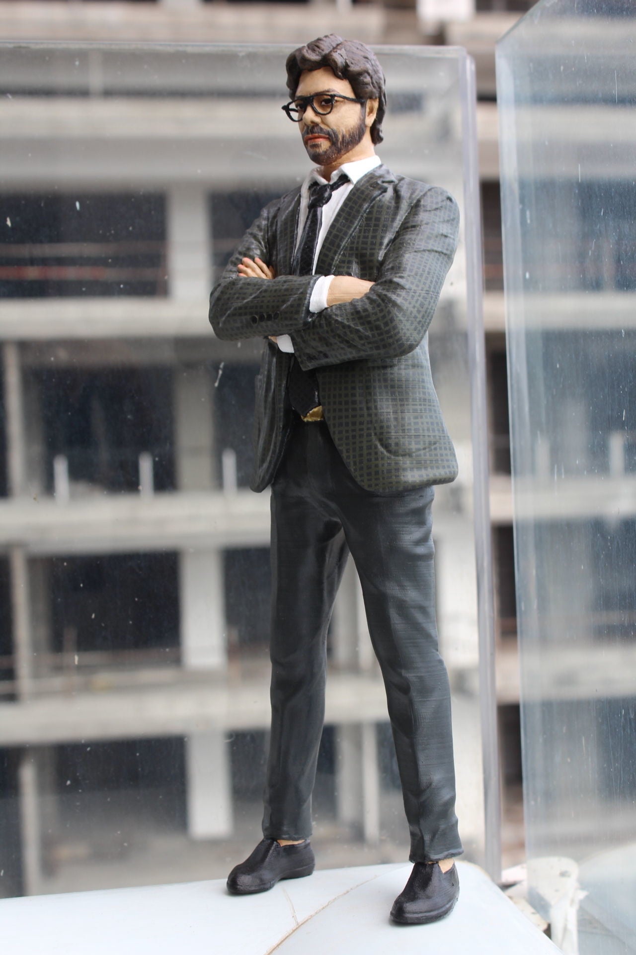 3D Printed Professor Figurine – Perfect Tribute for Heist Fans