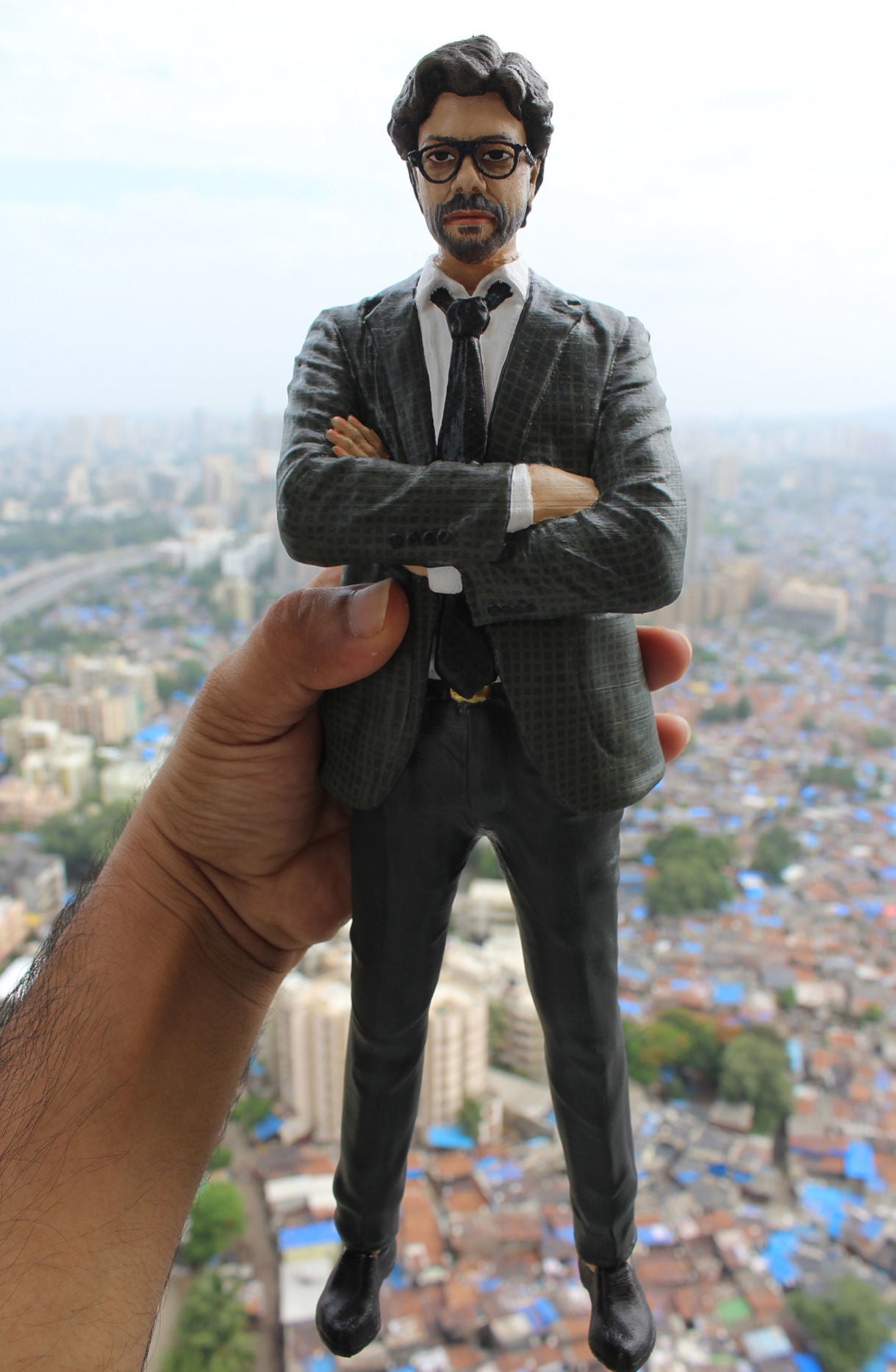 3D Printed Professor Figurine – Perfect Tribute for Heist Fans