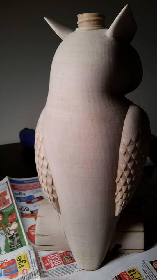 3D Printed Owl Lamp 🦉