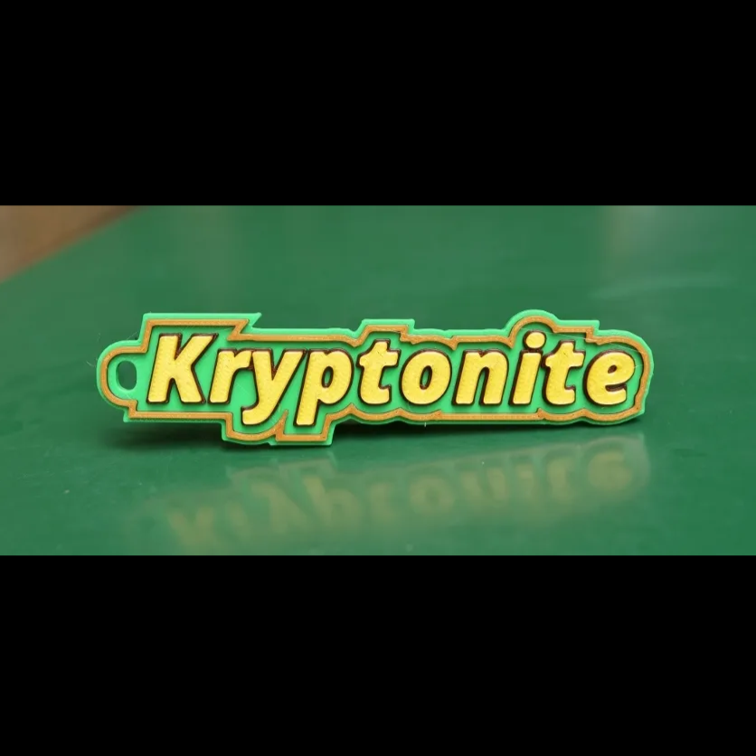 Stiff Pointy Outline Personalized Name Keychain