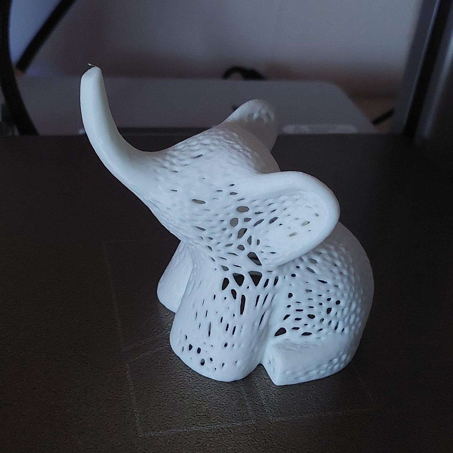 Voronoi Elephant Tea Light