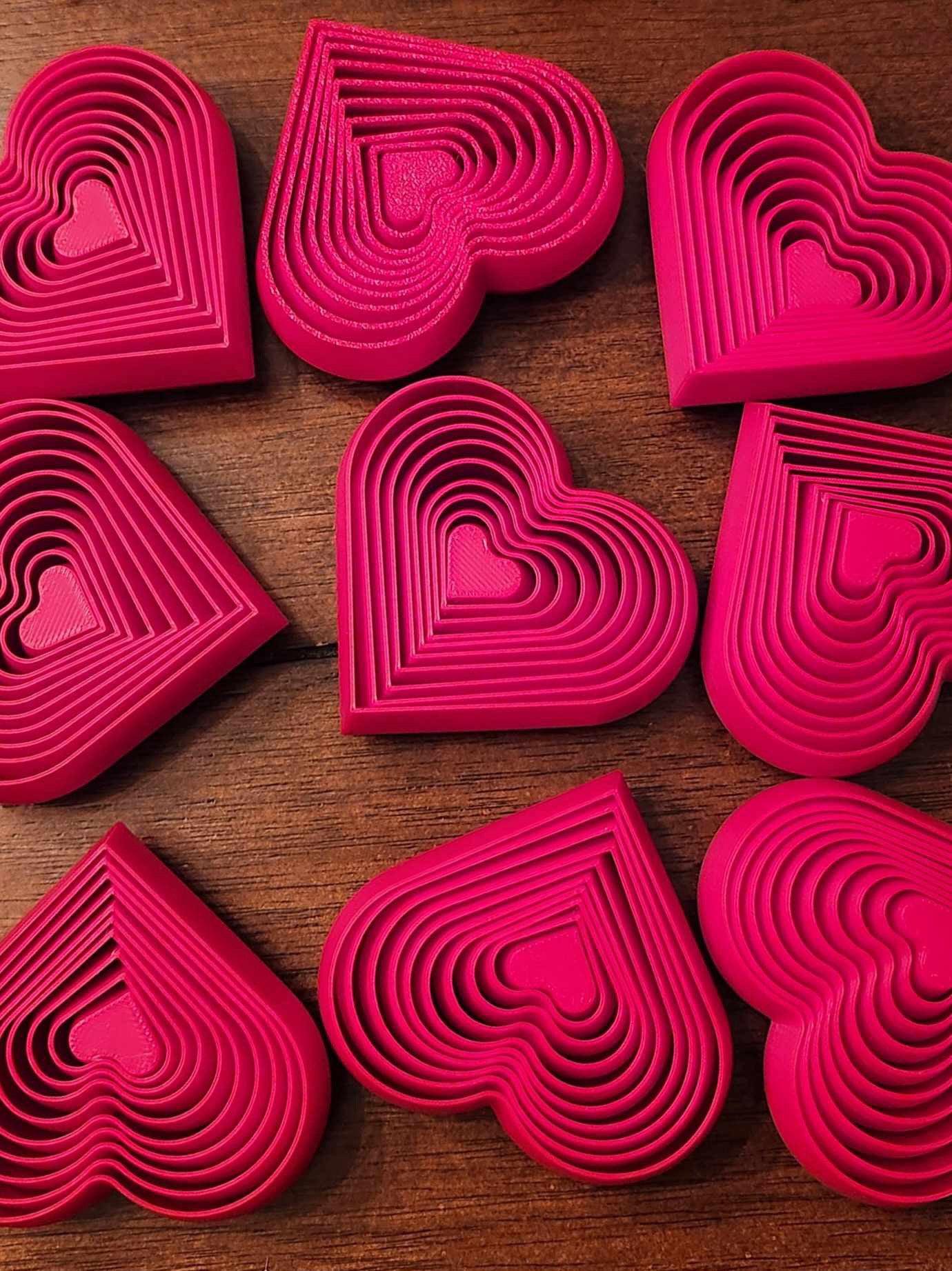 Heart Layered Fidget Toy