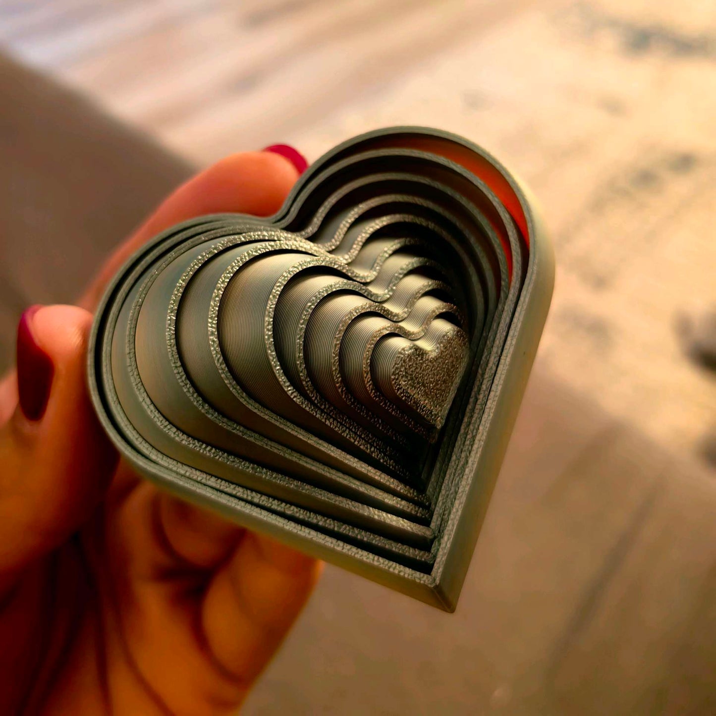 Heart Layered Fidget Toy