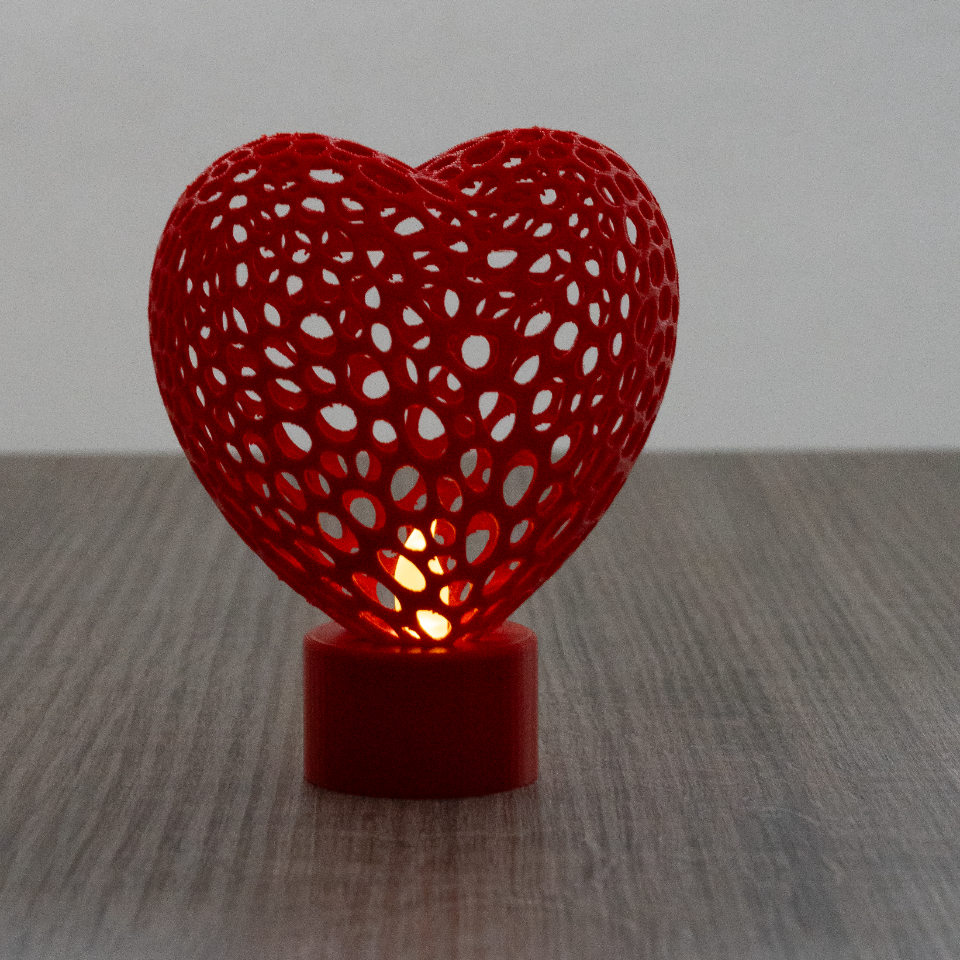 Valentine's Day Tealight Lamp