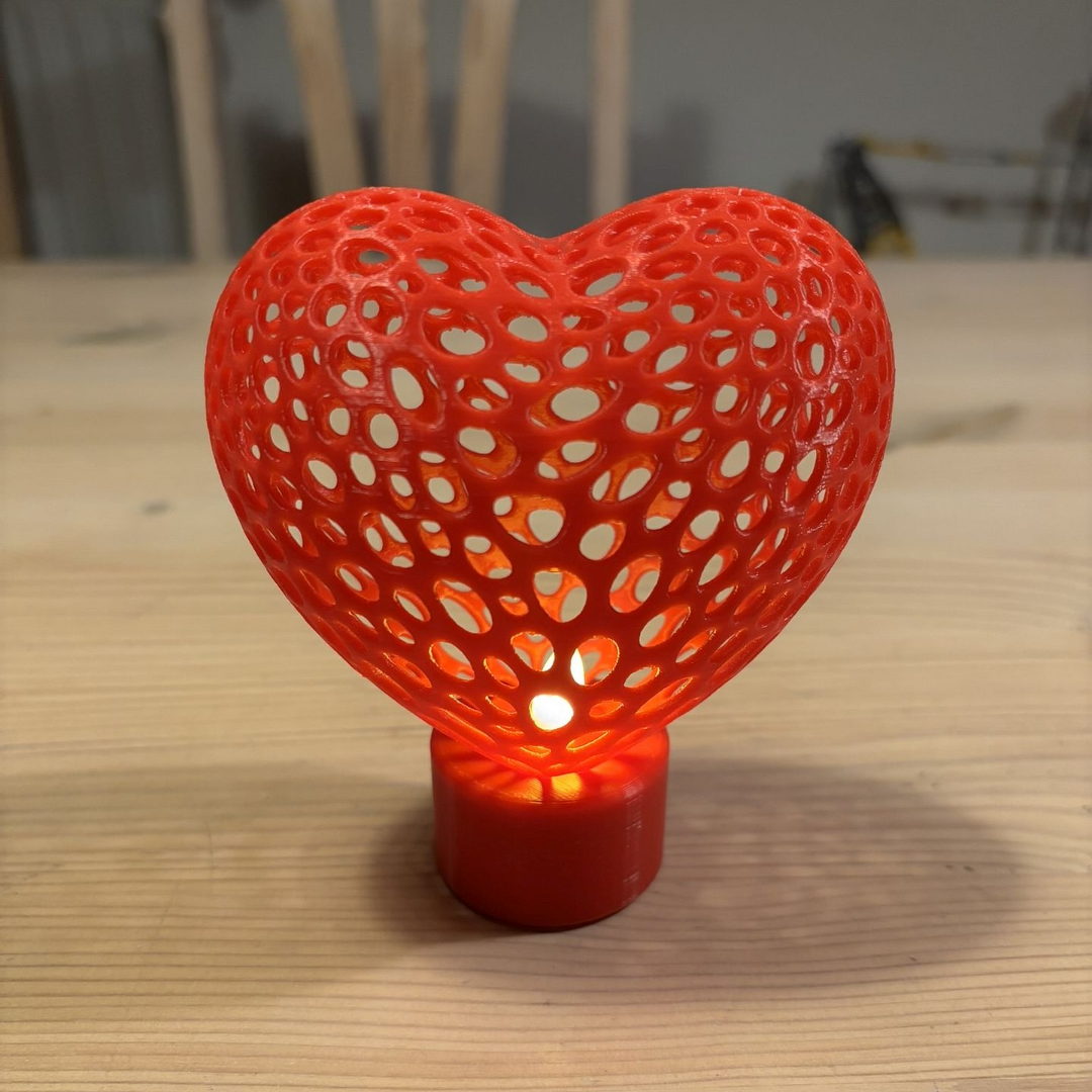 Valentine's Day Tealight Lamp