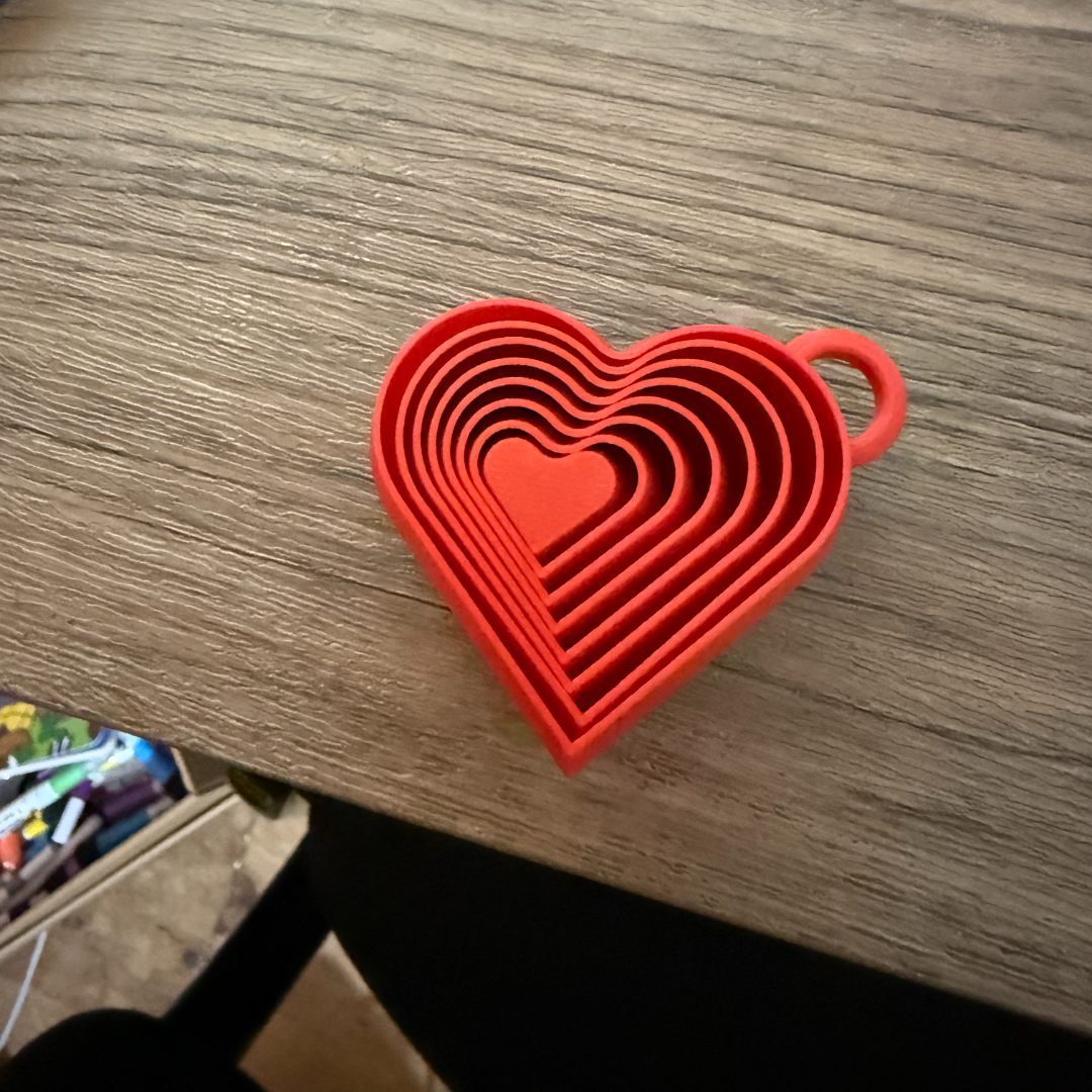 Heart Layered Fidget Toy