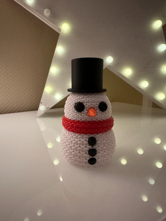 Knitted Snowman