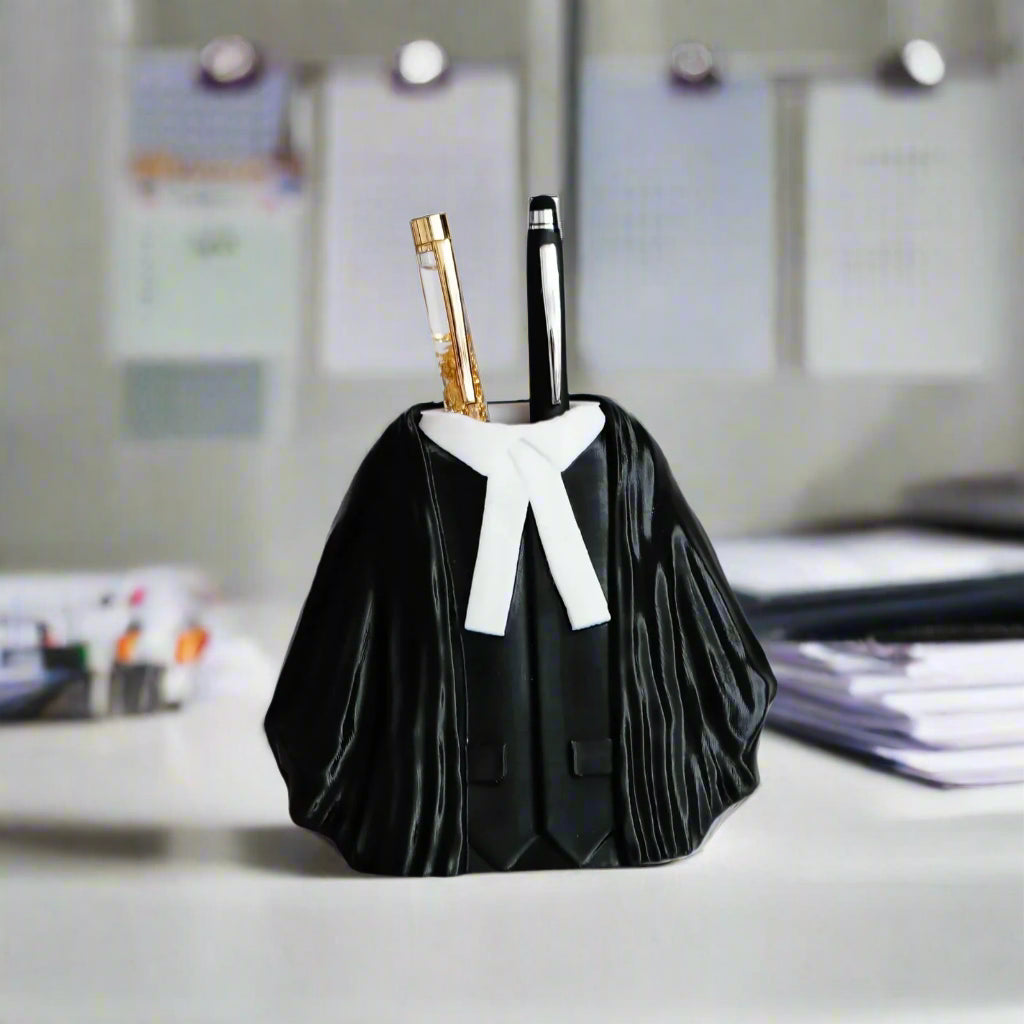 3D Printed Lawyer Coat Pen Stand