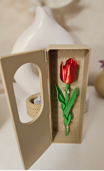 Infinite Bloom Flower Box – 3D Layered Floral Shadow Box & Tabletop Display | Elegant Keepsake Gift for Mom