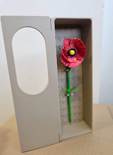 Infinite Bloom Flower Box – 3D Layered Floral Shadow Box & Tabletop Display | Elegant Keepsake Gift for Mom