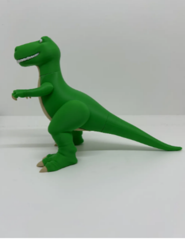 Fully Articulated T-Rex 3D Print Model – Easy Assembly Multi-Part Dinosaur