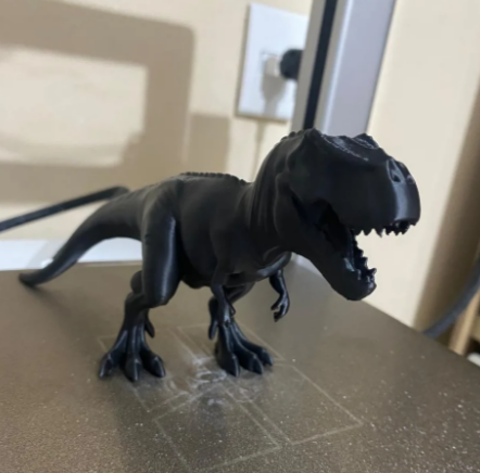 3D Printed T-Rex Dinosaur Model – Realistic Roaring T-Rex Desk Decor & Collectible Figure