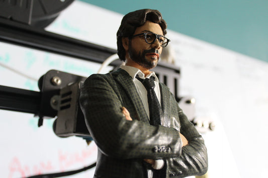 3D Printed Professor Figurine – Perfect Tribute for Heist Fans
