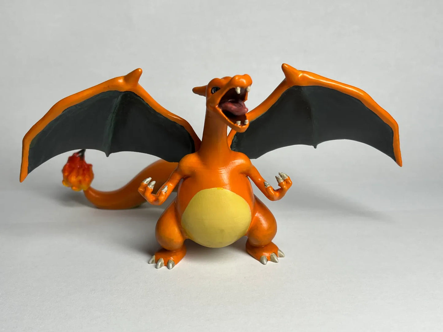 🔥 3D Printed Fire Dragon Figure 🐉