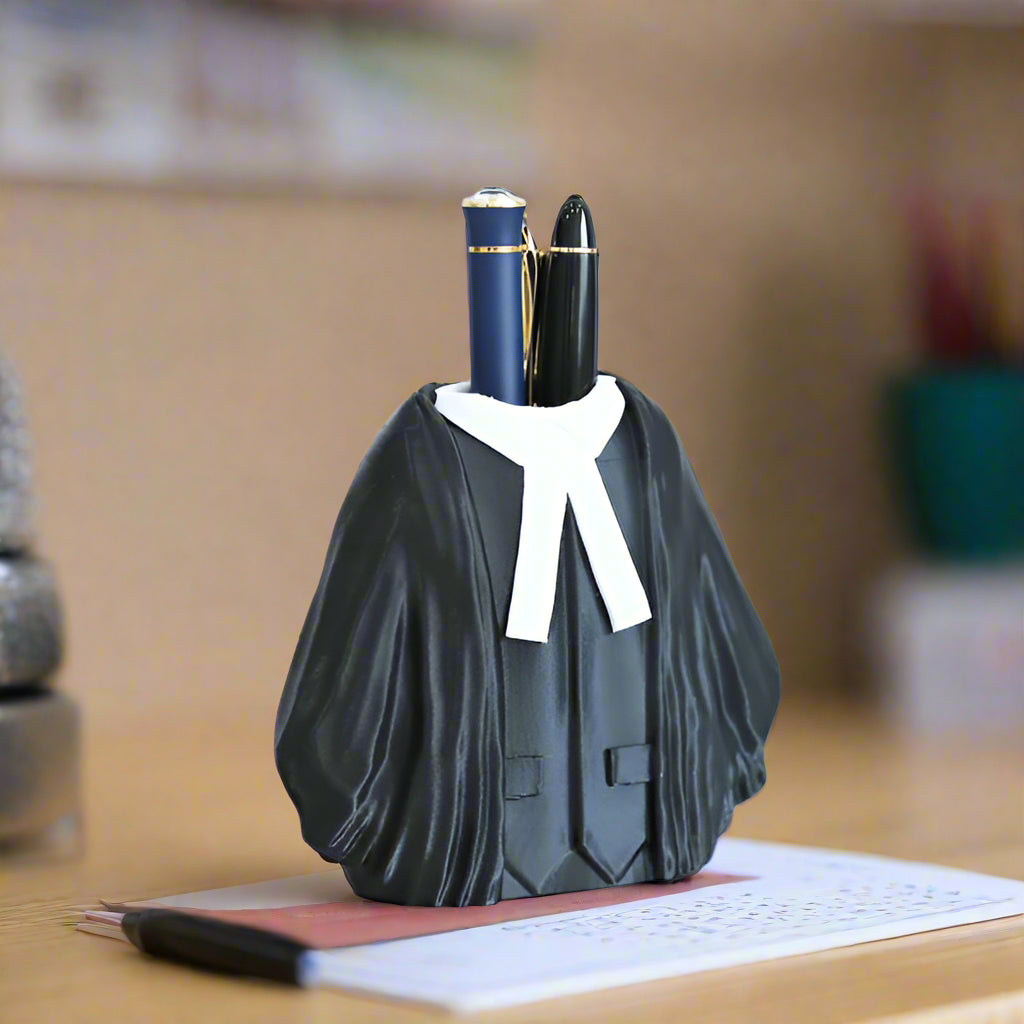 3D Printed Lawyer Coat Pen Stand