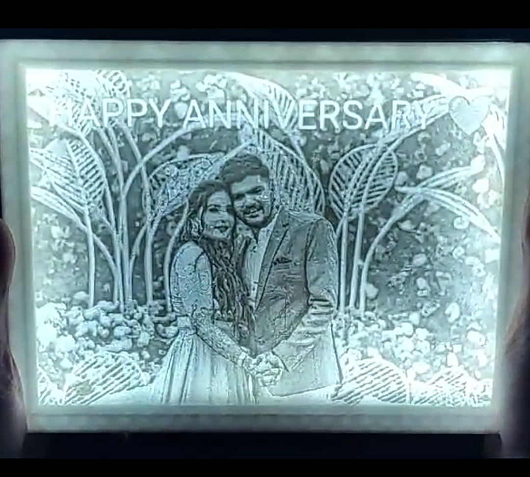 Photo Box Frame With Lights