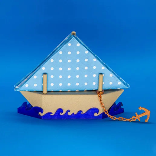Ship Shaped Paper Napkin Holder