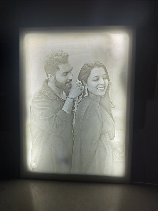 Photo Box Frame With Lights