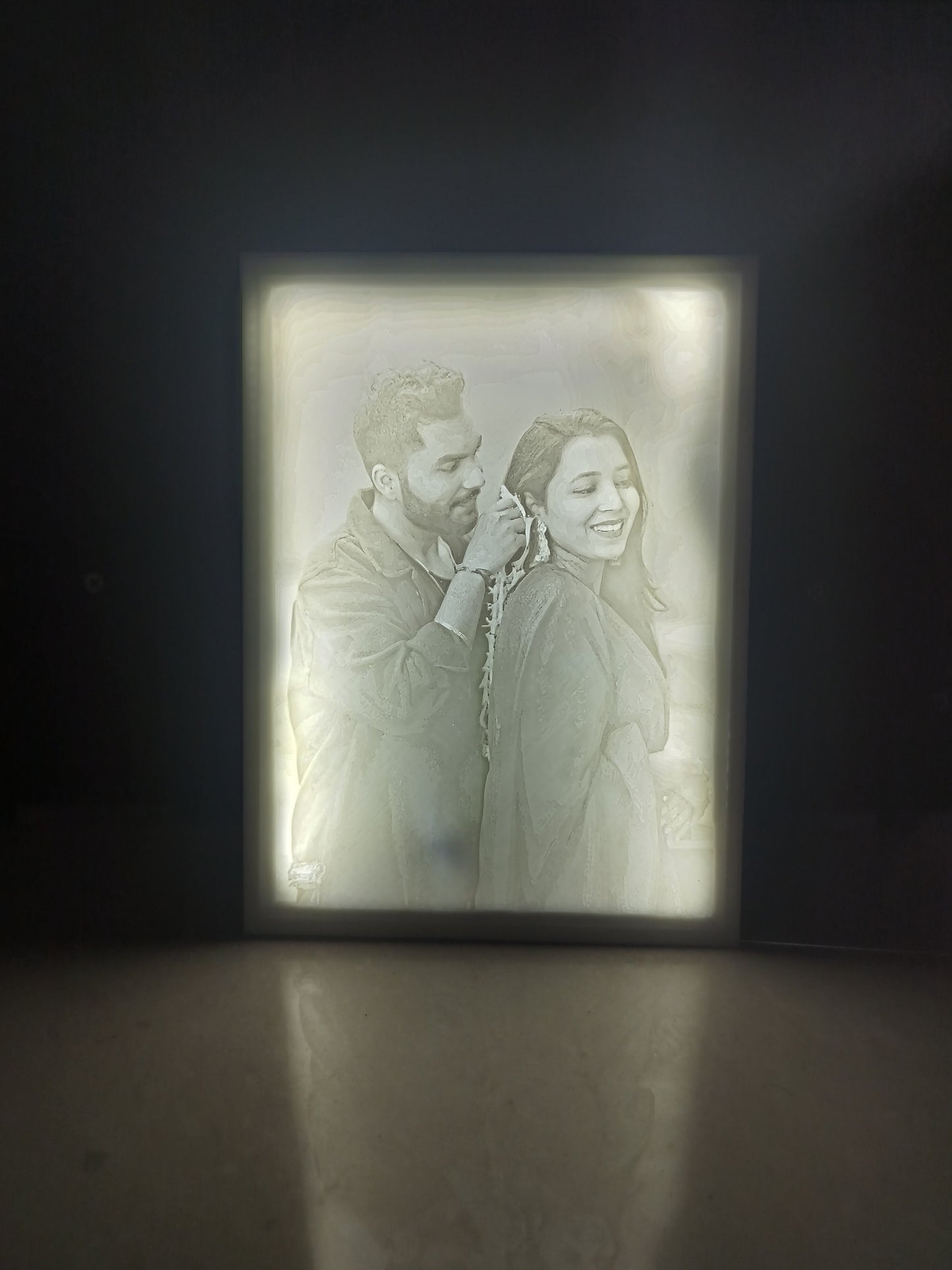 Photo Box Frame With Lights