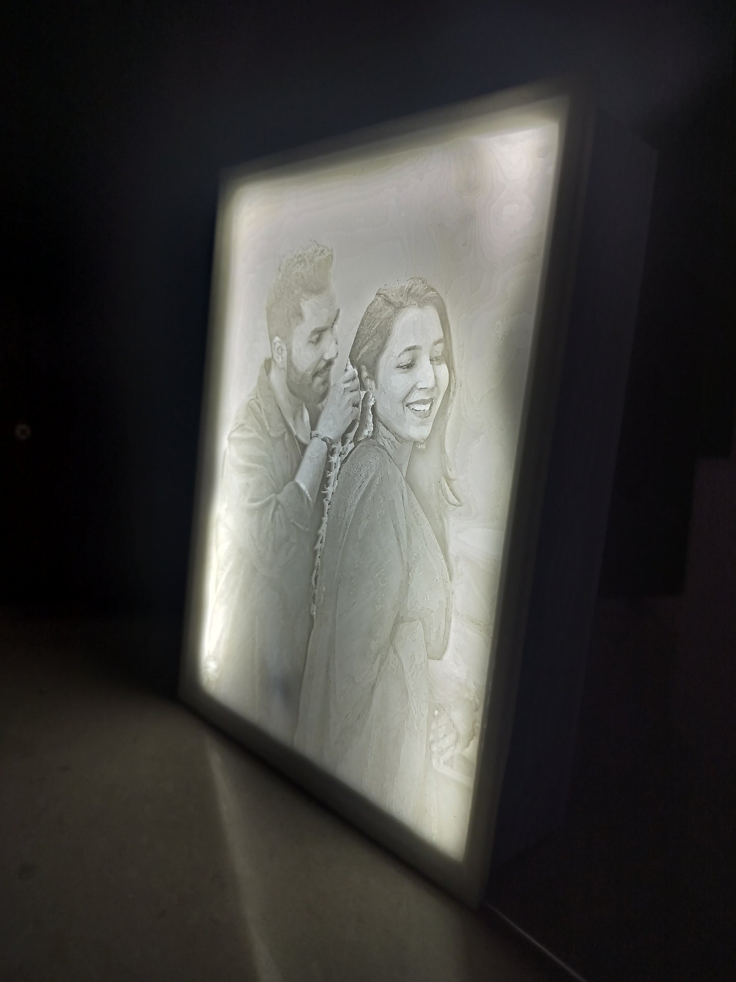 Photo Box Frame With Lights