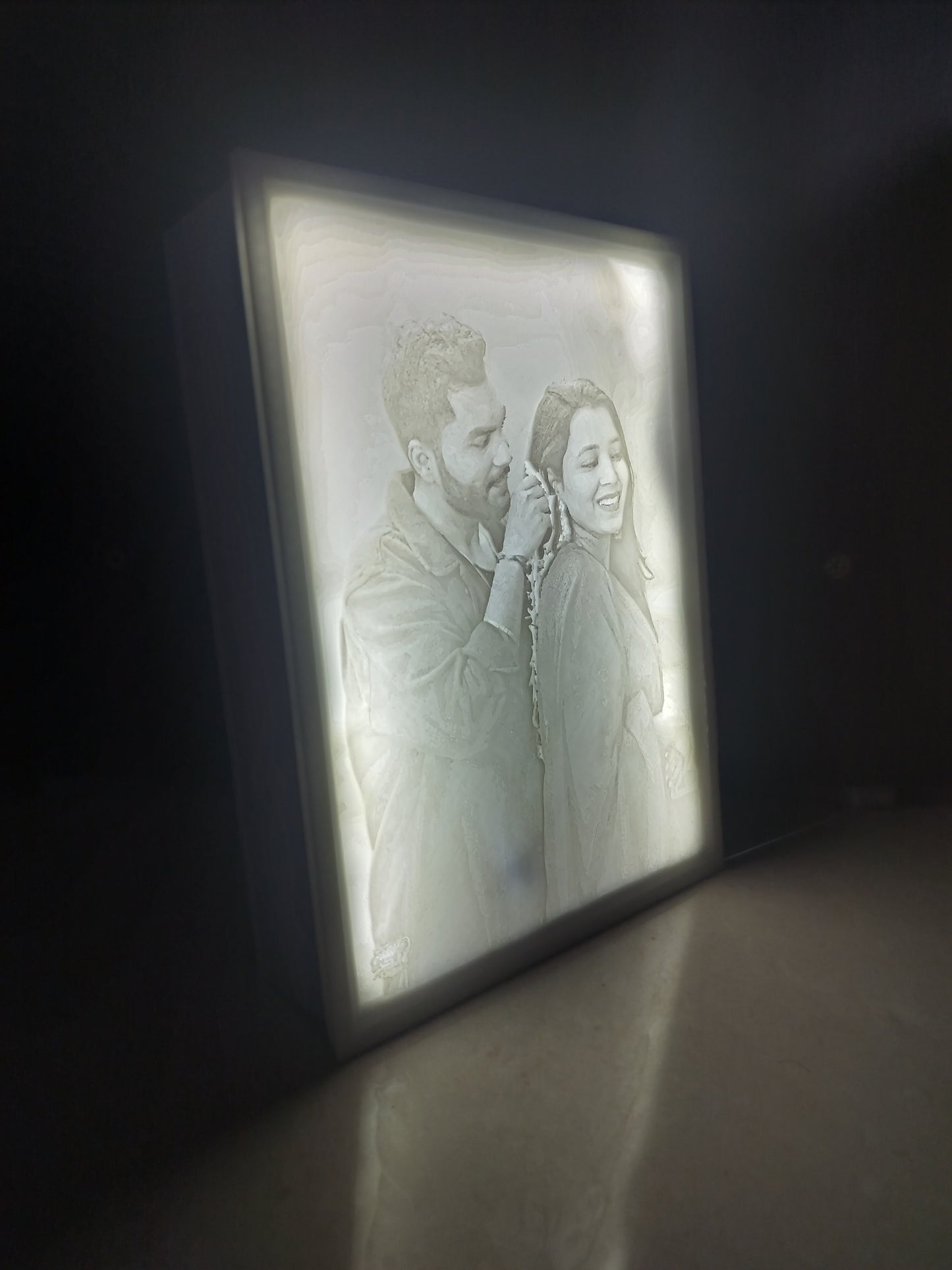 Photo Box Frame With Lights